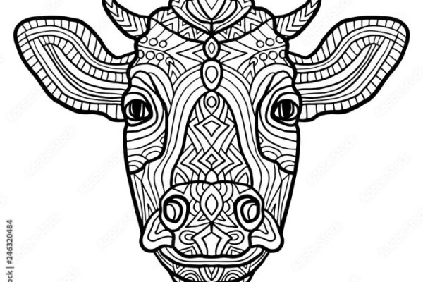 Zen animal coloring pages