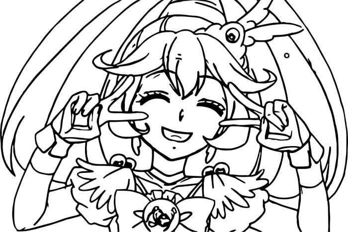 Doki wecoloringpage entitlementtrap kolorowanki coloriage dzieci precure bestcoloringpagesforkids