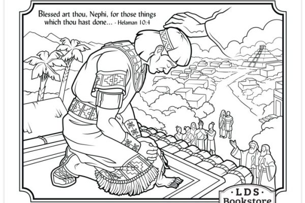 Book of mormon coloring book