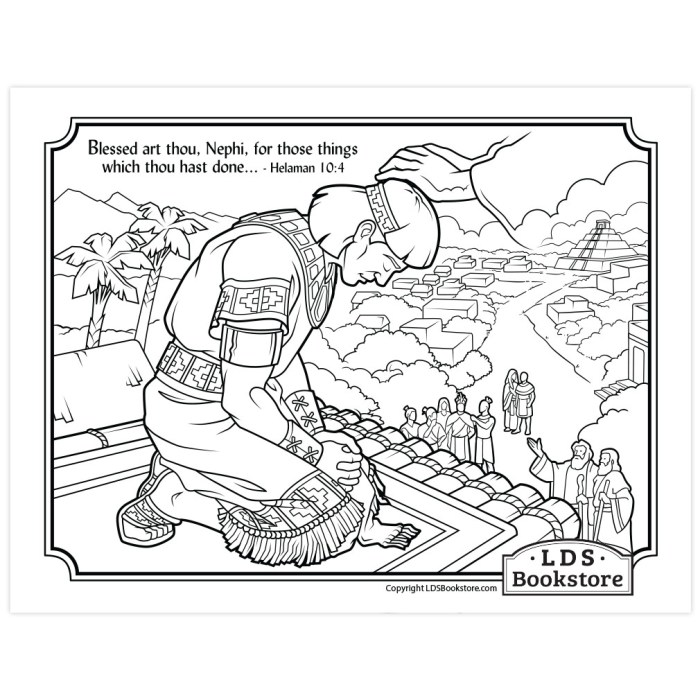 Book of mormon coloring book