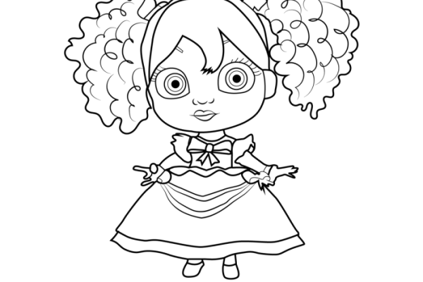 Poppy playtime coloring book