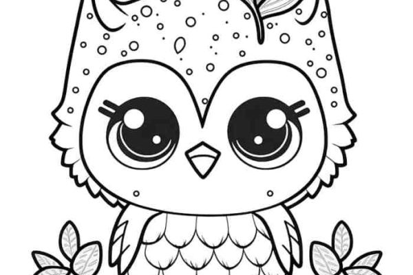 Coloring pages animal babies