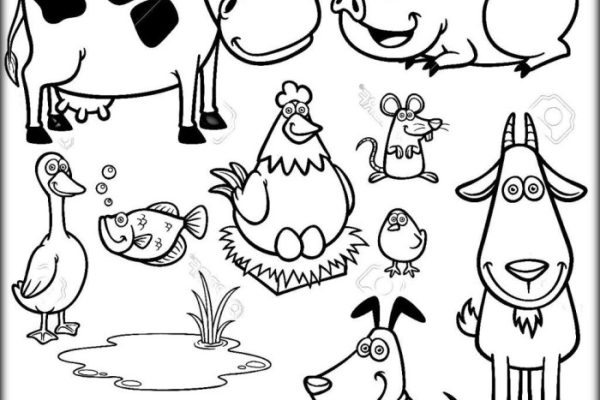 Coloring books for kids- animals pdf