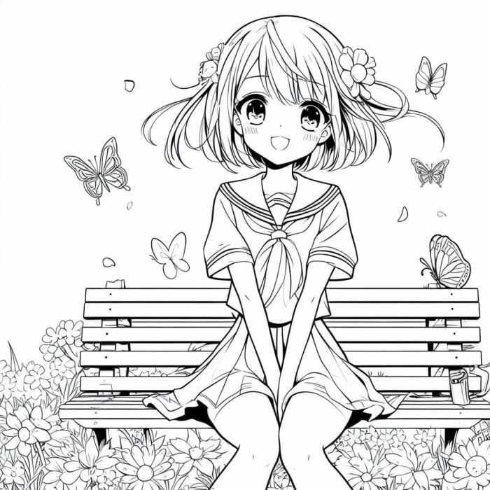 Anime coloring pages apps