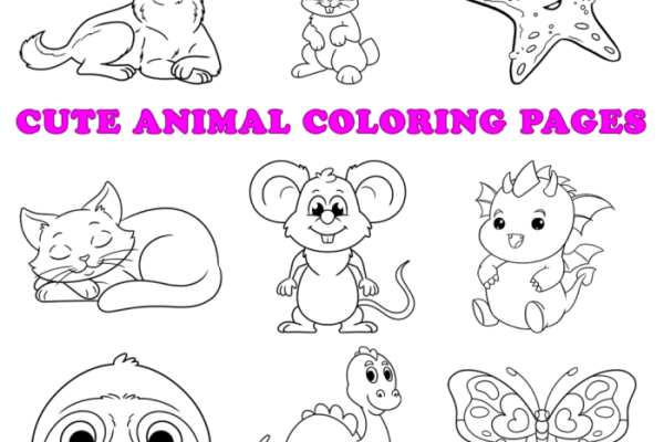 Coloring pages of animals to color