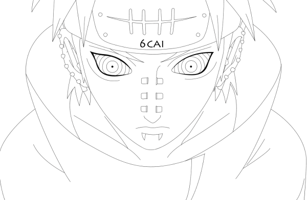 Anime boy coloring pages printable