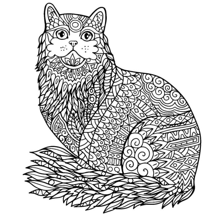 Animal coloring pages hard for kids