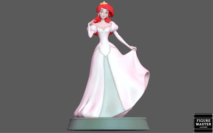 Wedding dress little mermaid