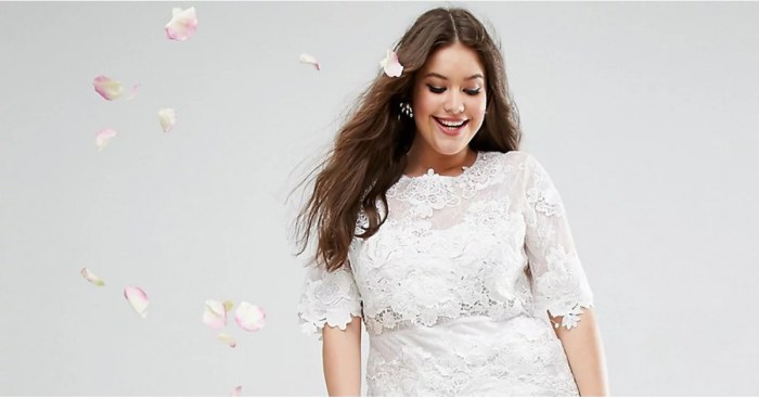 Plus size wedding dress rental