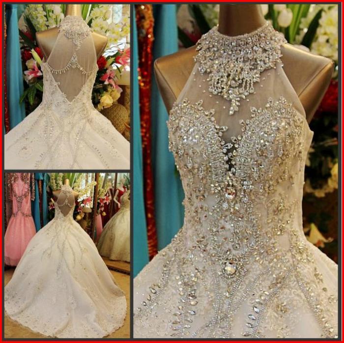 Wedding swarovski dress crystals bridal luxurious arrival yz gorgeous tumblr share