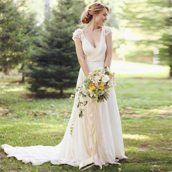 Simple country wedding dresses