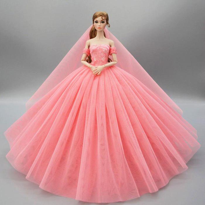 Barbie in a wedding dress