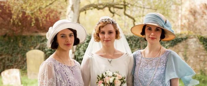 Downton abbey wedding dress