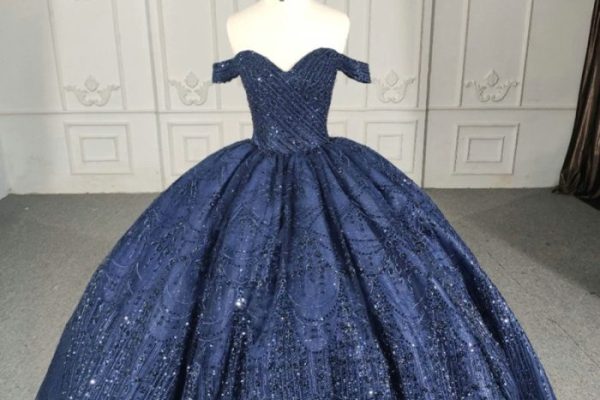 Dark blue dresses for wedding