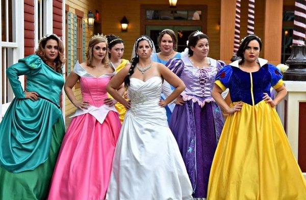 Disney inspired wedding dresses