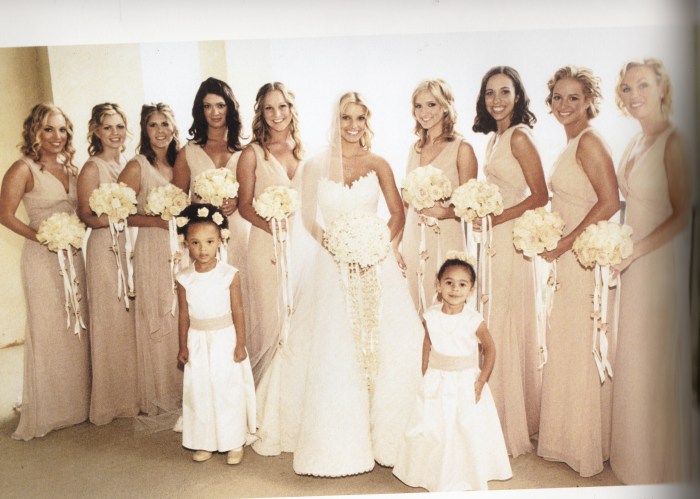 Jessica simpson wedding dress