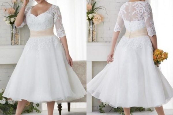 Plus size summer wedding dresses