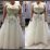 Plus Size Black and White Wedding Dresses