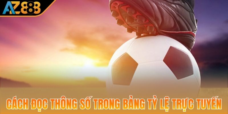 Cách đọc thông số trong bảng tỷ lệ trực tuyến